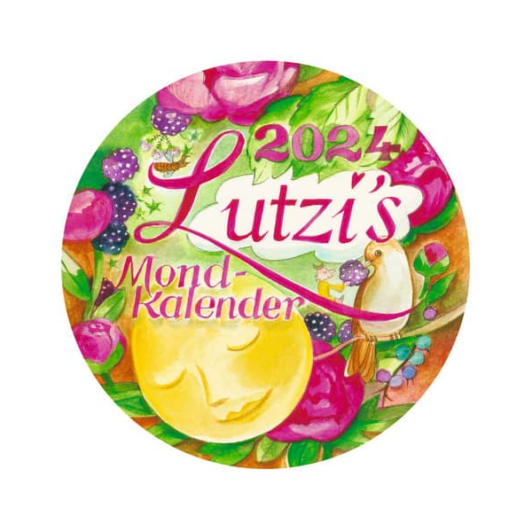 9783942966153 - Tagesabreißkalender 2303 Luzis Mondkalender 1 Tag   1 Seite Ø 16cm 2025 9783942966153 LUTZI