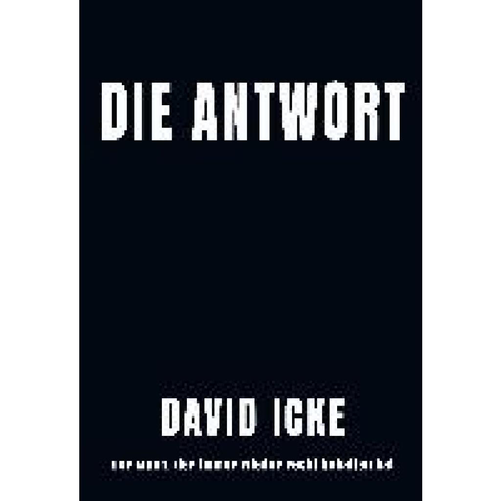 9783943238648 - Icke David Die Antwort