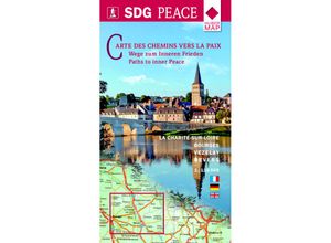 9783943752496 - Carte des Chemins vers la paix   Wege zum innen Frieden   Paths to inner peace - Huber Franz Karte (im Sinne von Landkarte)