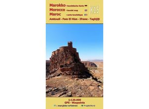 9783943752649 - K15 Amtoudi - Fam El Hisn - Ifrane - Taghjijt 1120000 + GPS-Waypoints - Www Marokko-Erfahren de A B Conrad Karte (im Sinne von Landkarte)