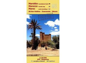 9783943752670 - M11 Aït Ben Haddou - Ouarzazate - Skoura 1120000 + GPS-Waypoints - Www Marokko-Erfahren de A B Conrad Karte (im Sinne von Landkarte)