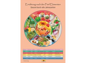 9783943986983 - Ernährung nach den Fünf Elementen - Gesund durch alle Jahreszeiten Schaubild DIN A3 - Nirgun W Loh Sakina K Sievers Poster