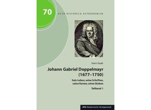 9783944913629 - Johann Gabriel Doppelmayr (1677-1750) 2 Teile - Hans Gaab Kartoniert (TB)