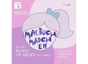 9783944956169 - Malbuch Mädchen ab 2 Jahre - Vicky Bo Geheftet