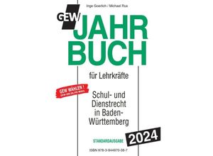 9783944970387 - GEW Jahrbuch für Lehrkräfte 2024 - Inge Goerlich Michael Rux Gebunden