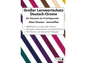 9783945348451 - Großer Lernwortschatz Deutsch-Oromo für Deutsch als Fremdsprache - Noor Nazrabi Kartoniert (TB)