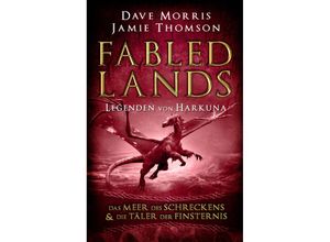 9783945493342 - Fabled Lands - Die Legenden von Harkuna Die Meere des Schreckens & Die Täler der Finsternis - Dave Morris Jamie Thomson Kartoniert (TB)