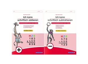 9783946904410 - Ich kann schriftlich addieren und subtrahieren 2 Bde - sternchenverlag GmbH Katrin Langhans Kartoniert (TB)