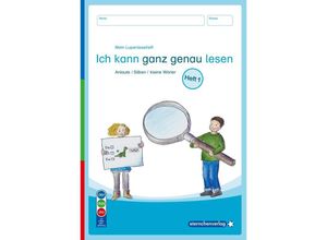 9783946904724 - Mein Lupenleseheft 1 - Ich kann ganz genau lesen - Ausgabe mit Artikelkennzeichnung (DaZ) - sternchenverlag GmbH Katrin Langhans Kartoniert (TB)