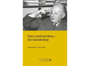 9783947064298 - Über Gottfried Benn Gebunden