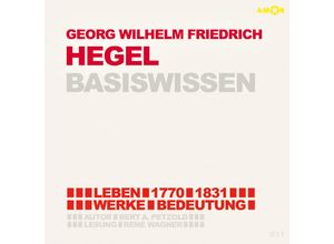 9783947161614 - Friedrich Hegel - BasiswissenAudio-CD - Bert Alexander Petzold (Hörbuch)