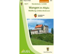 9783947486212 - W271 Wangen im Allgäu - Waldburg Lindau (Bodensee) Karte (im Sinne von Landkarte)