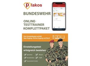 9783948144524 - Bundeswehr Einstellungstest Vorbereitung Online Testtrainer Komplettpaket Gebunden