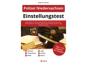 9783948144692 - Einstellungstest Polizei Niedersachsen - Waldemar Erdmann Kartoniert (TB)