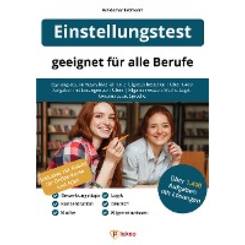 9783948144906 - Einstellungstest - geeignet für alle Berufe - Waldemar Erdmann Kartoniert (TB) 9783948144906 - Einstellungstest - geeignet für alle Berufe - Waldemar Erdmann Kartoniert (TB)