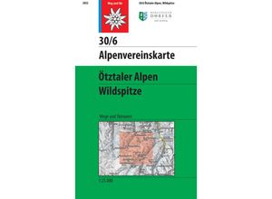 9783948256180 - Alpenvereinskarten   30 6   Ötztaler Alpen Wildspitze Karte (im Sinne von Landkarte)