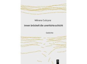 9783948305246 - innen bröckelt die unerhörte schicht - Merana Cuscyna Jayne-Ann Igel Gebunden