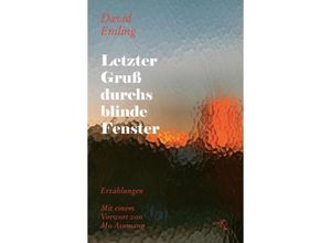 9783949260223 - Letzter Gruß durchs blinde Fenster - David Emling