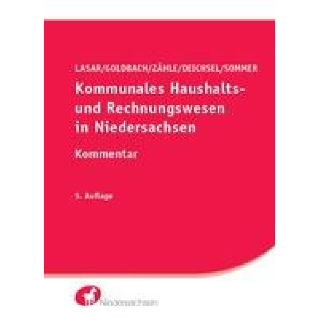9783949409134 - Lasar Andreas Kommunales Haushalts- und Rechnungswesen in Niedersachsen