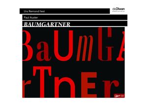 9783949840326 - Baumgartner1 Audio-CD MP3 - Paul Auster (Hörbuch)