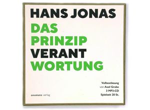 9783949899041 - Das Prinzip Verantwortung - Hans Jonas (Hörbuch)