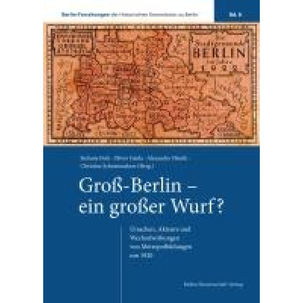 9783954103188 - Groß-Berlin - ein großer Wurf?