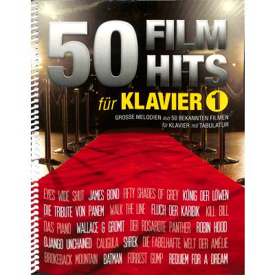 9783954562961 - 50 Filmhits für Klavier 1 Kartoniert (TB)