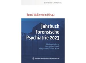 9783954665198 - Jahrbuch Forensische Psychiatrie 2023 Kartoniert (TB)