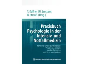 9783954665532 - Praxisbuch Psychologie in der Intensiv- und Notfallmedizin Kartoniert (TB)