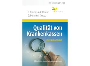 9783954668151 - Qualität von Krankenkassen Kartoniert (TB)