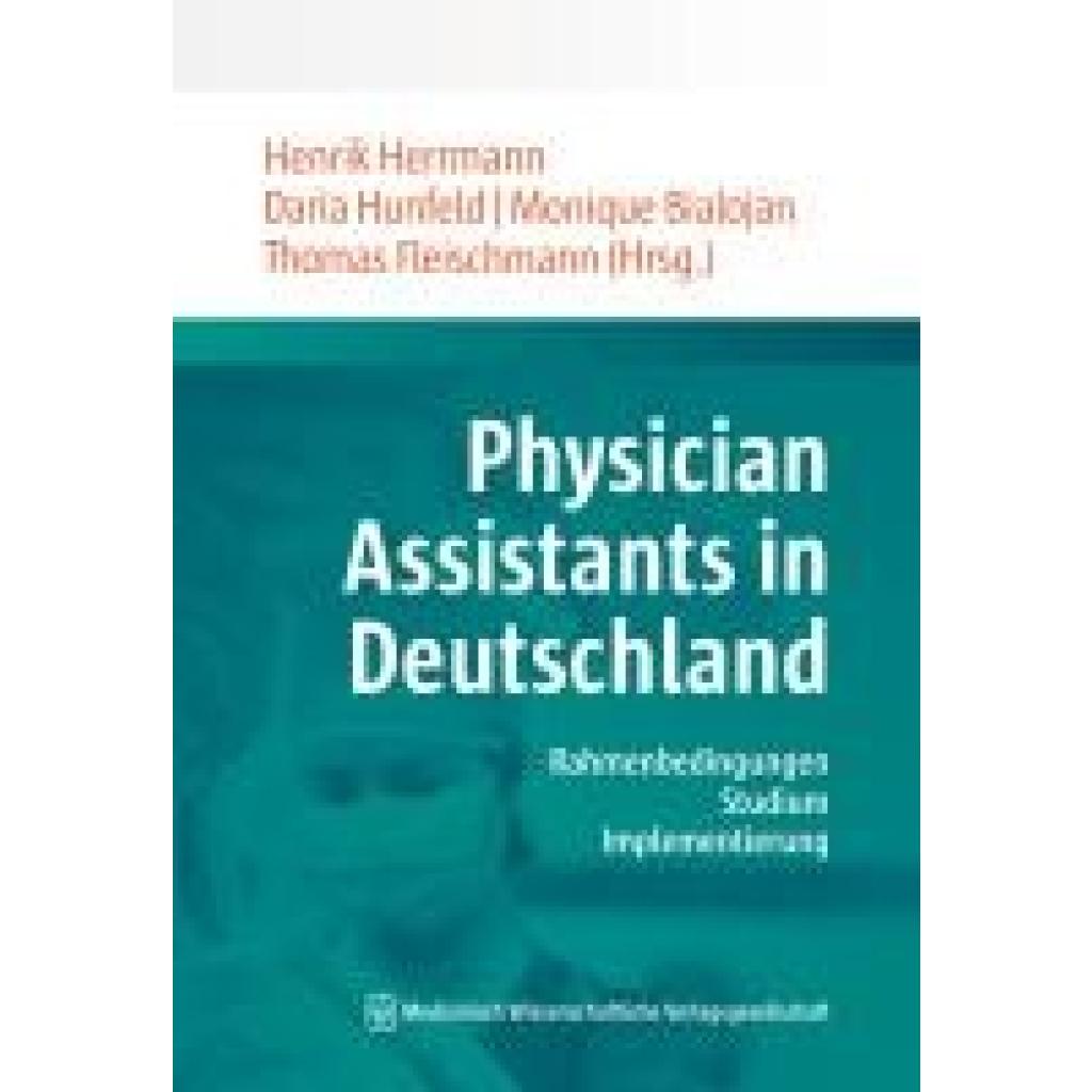 9783954669035 - Physician Assistants in Deutschland