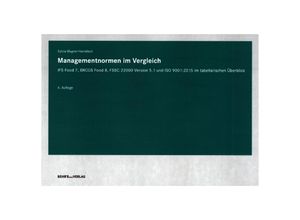 9783954688364 - Managementnormen im Vergleich - Sylvia Wegner-Hambloch Kartoniert (TB)