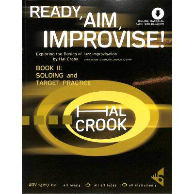 9783954810666 - Ready Aim Improvise!Book2 - Hal Crook Kartoniert (TB) 9783954810666 - Ready Aim Improvise!Book2 - Hal Crook Kartoniert (TB)
