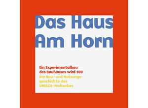 9783954987733 - Das Haus Am Horn Kartoniert (TB)