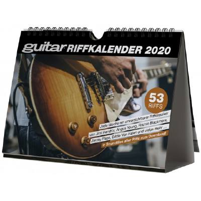 9783955121952 - Guitar Riff Kalender 2020