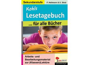 9783955138448 - Kohls Lesetagebuch für alle Bücher - Friedhelm Heitmann Kartoniert (TB)