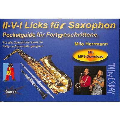 9783955340162 - II-V-I Licks für Saxophon