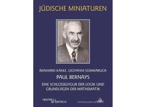 9783955655983 - Paul Bernays - Reinhard Kahle Giovanni Sommaruga Kartoniert (TB)