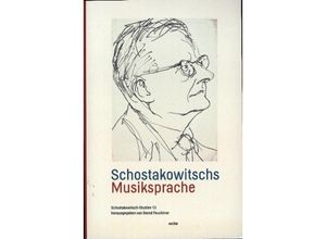 9783955931063 - Schostakowitschs Musiksprache Kartoniert (TB)