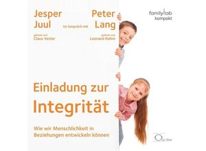 9783956164316 - Einladung zur Integrität 1 Audio-CD - Jesper Juul Peter Lang (Hörbuch)