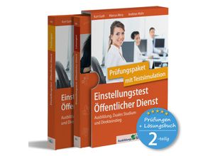 9783956241512 - Einstellungstest Öffentlicher Dienst Prüfungspaket mit Testsimulation 2 Teile - Kurt Guth Marcus Mery Andreas Mohr Kartoniert (TB)