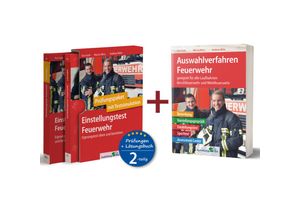 9783956242045 - Einstellungstest Feuerwehr Prüfungspaket mit Testsimulation   Auswahlverfahren Feuerwehr 3 Bände - Kurt Guth Marcus Mery Andreas Mohr Kartoniert (TB)