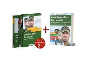 9783956242052 - Einstellungstest Bundeswehr Prüfungspaket mit Testsimulation 2 Bde + Auswahlverfahren Bundeswehr - Kurt Guth Marcus Mery Andreas Mohr Kartoniert (TB)