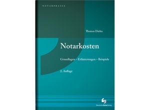 9783956462481 - Notarkosten - Thomas Diehn Kartoniert (TB)