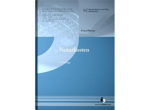 9783956462771 - Notarkosten - Franz Heitzer Kartoniert (TB)