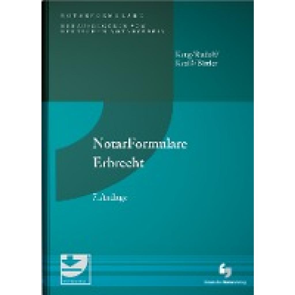 9783956462832 - NotarFormulare Erbrecht