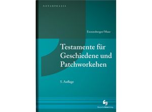 9783956462948 - Testamente für Geschiedene und Patchworkehen - Florian Enzensberger Maximilian Maar Kartoniert (TB)