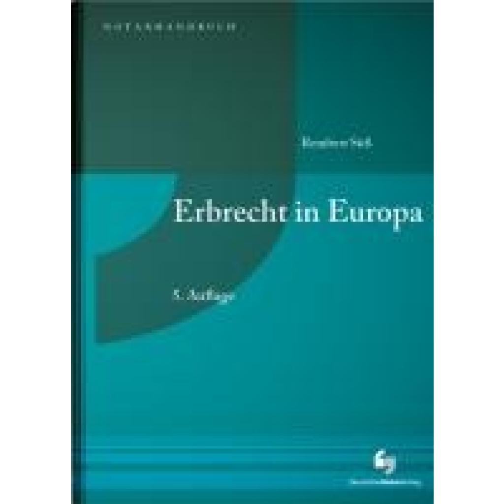 9783956463129 - Erbrecht in Europa 9783956463129 - Erbrecht in Europa
