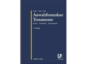 9783956610950 - Anwaltformulare Testamente Gebunden