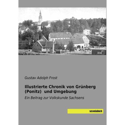 9783957706133 - Illustrierte Chronik von Grünberg (Ponitz) und Umgebung - Gustav Adolph Frost Kartoniert (TB)